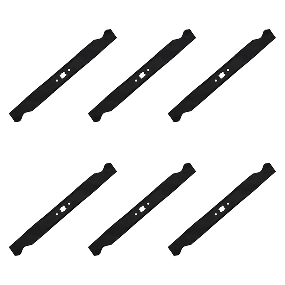 335-214 Qty 6: Mulching Blade
 Fits Stens