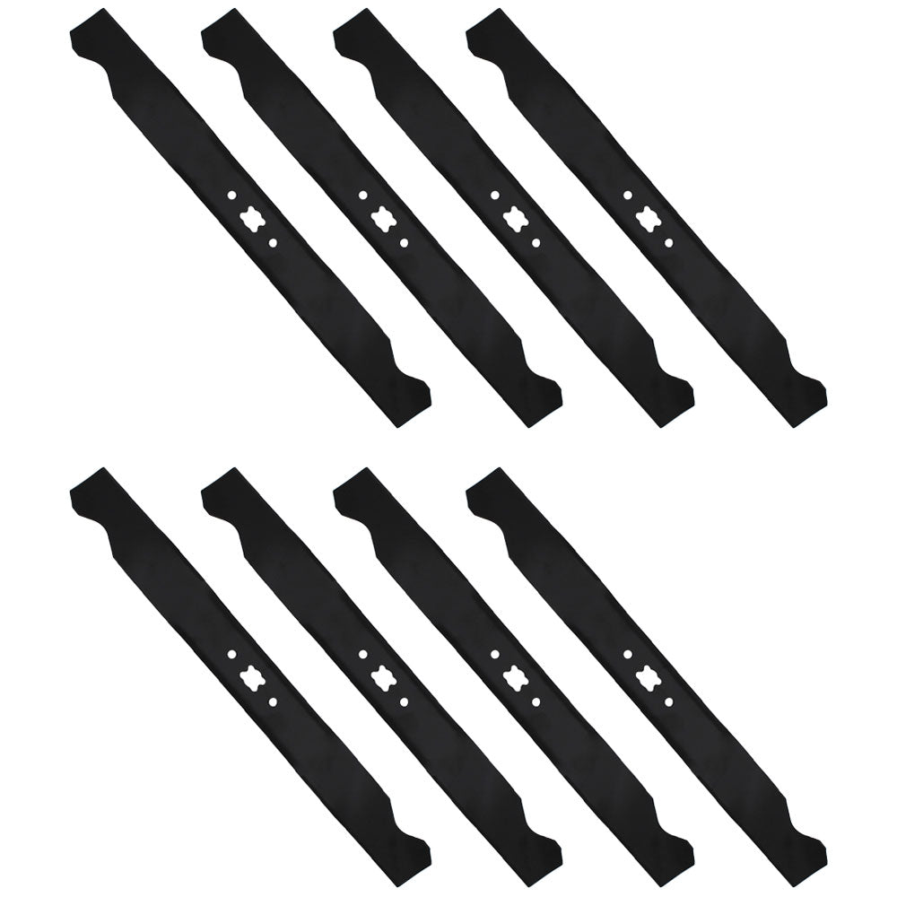 742-0741 Qty 8: Mulching Blade
 Fits Huskee