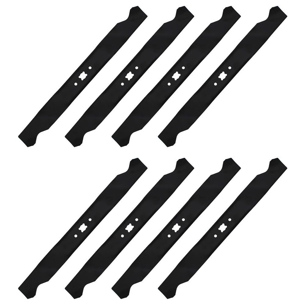 742-0741 Qty 8: Mulching Blade
 Fits Huskee