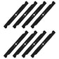 742-04100 Qty 8: Mulching Blade
 Fits MTD