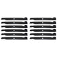 195-005 Qty 12: Lawn Mower Blade Fits Oregon