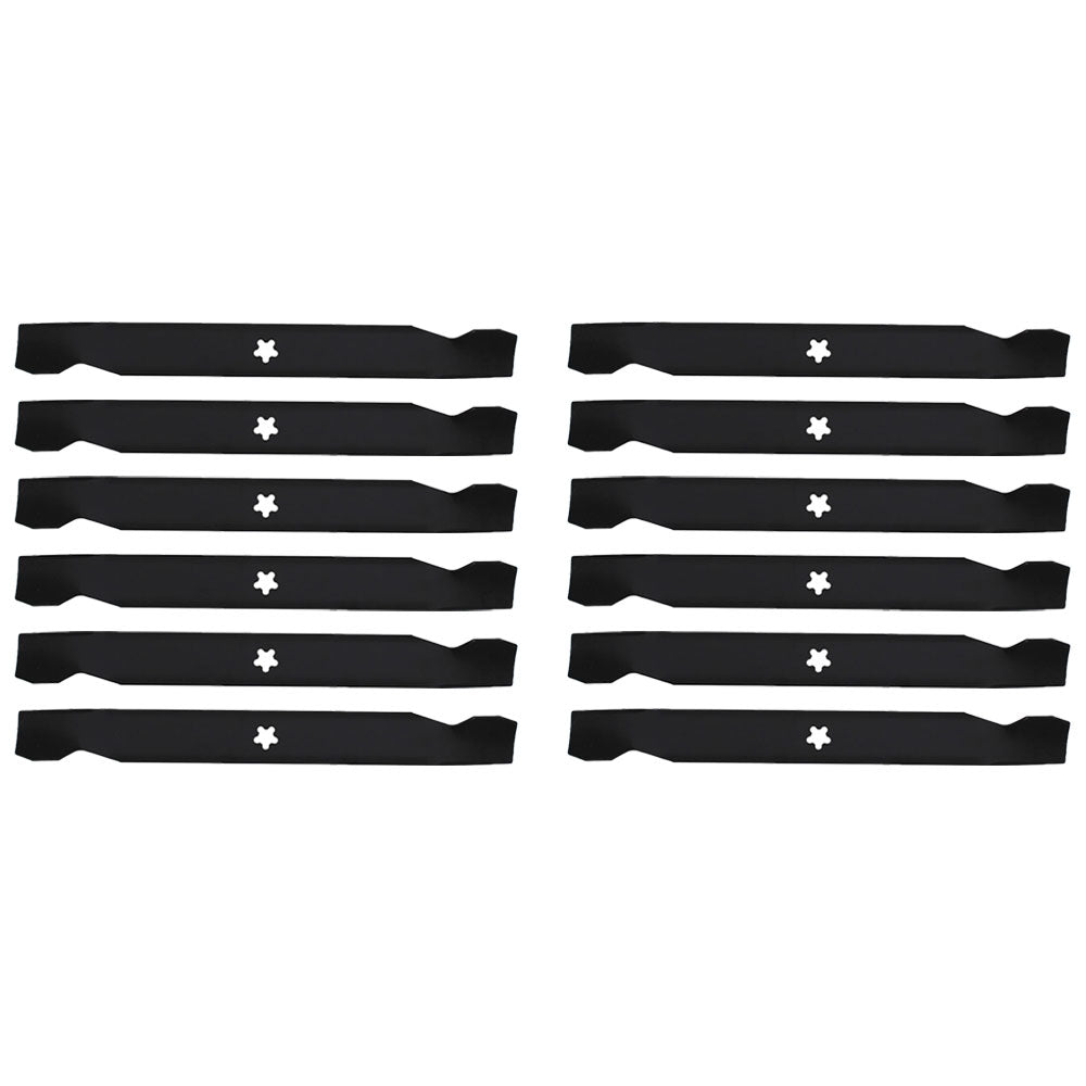 195-005 Qty 12: Lawn Mower Blade Fits Oregon