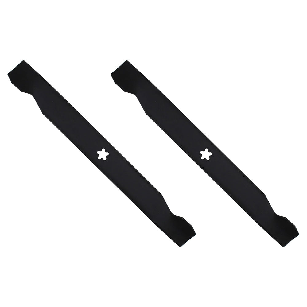 (2) High-Lift Blades Fits Craftsman 42" Decks 138971