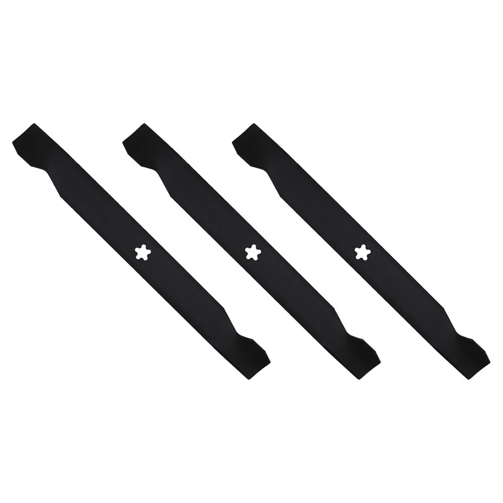 127843 Qty 3: 42" Deck Mower Blade Fits AYP C20H42YT PB20H42LT