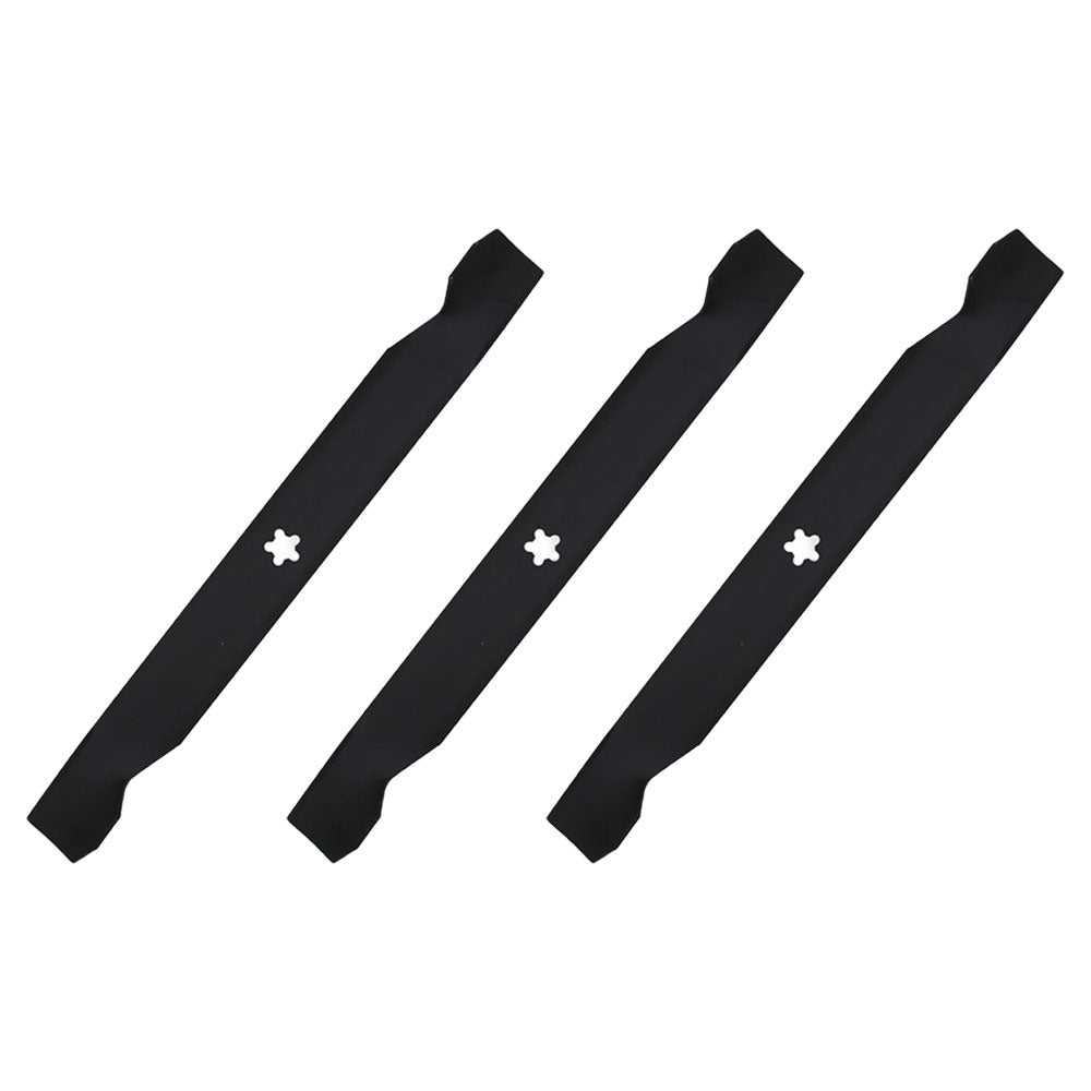 127843 Qty 3: 42" Deck Mower Blade Fits Sears