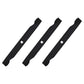 532138971 Qty 3: 42" Deck Mower Blade Fits Mcculloch