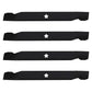 532138971 Qty 4: 42" Deck Mower Blade
 Fits Mcculloch