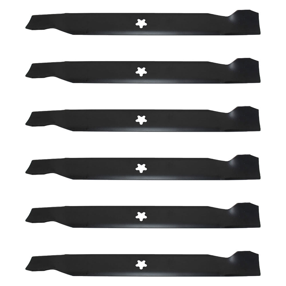 127843 Qty 6: 42" Deck Mower Blade Fits AYP C20H42YT PB20H42LT