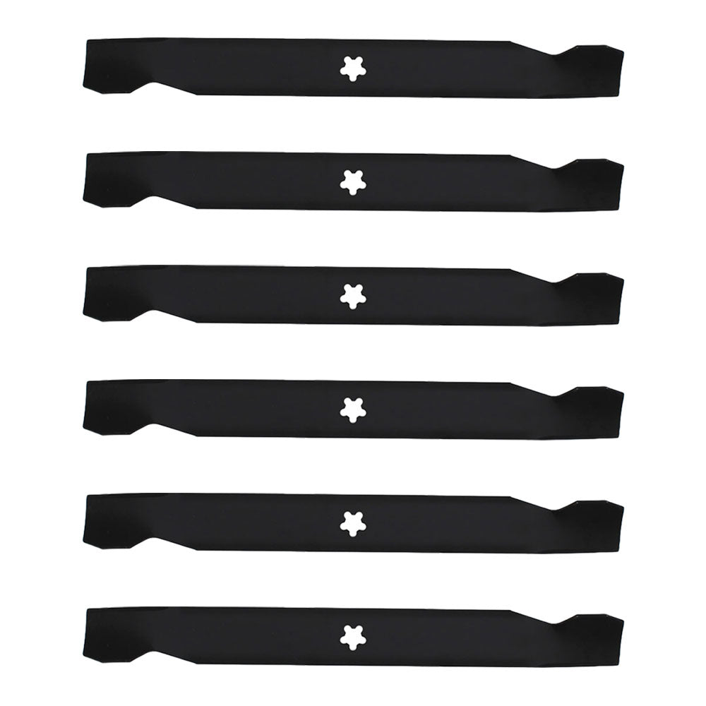 91436 Qty 6: 42" Deck Mower Blade Fits Oregon