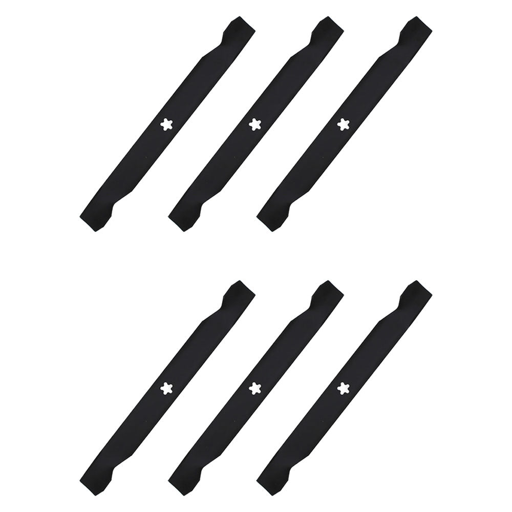 91436 Qty 6: 42" Deck Mower Blade Fits Oregon