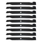 127843 Qty 9: Lawn Mower Blade
 Fits Craftsman
