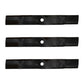 3 Pack Mulching Blade fits Scotts Fits John Deere M113518 M76467 (6221)