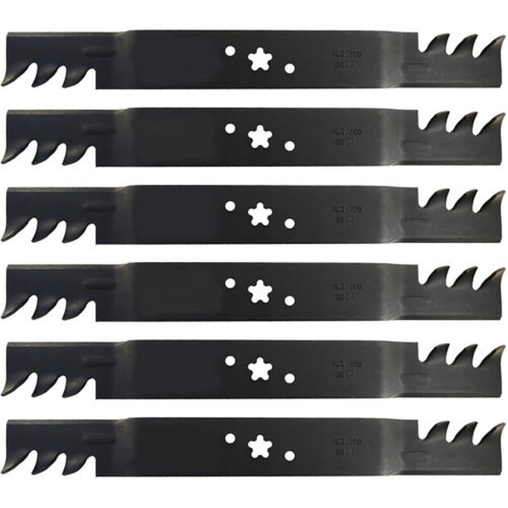 580-244001 Qty 6: Mulching Blade
 Fits Husqvarna HU550F HU550FH HU675FE HU700F