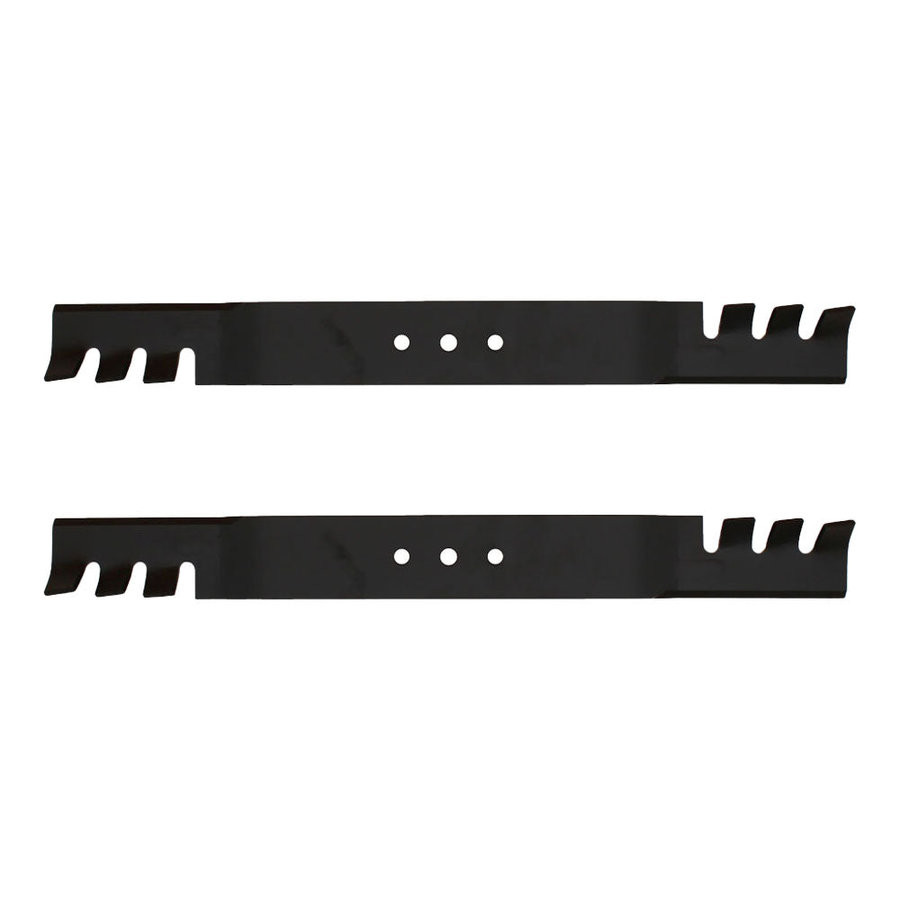 108-9764-03 Qty 2: Toothed Mulching Blade
 Fits Toro 20001 20003 20005 20008