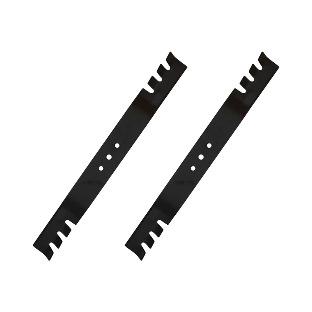 108-9764-03 Qty 2: Toothed Mulching Blade
 Fits Toro 20001 20003 20005 20008