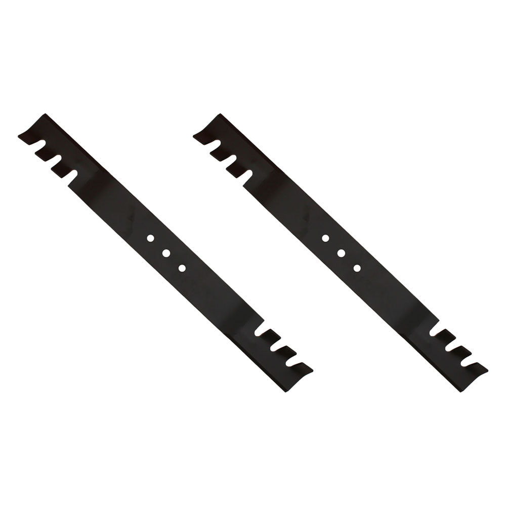 108-9764-03 Qty 2: Toothed Mulching Blade
 Fits Toro 20001 20003 20005 20008