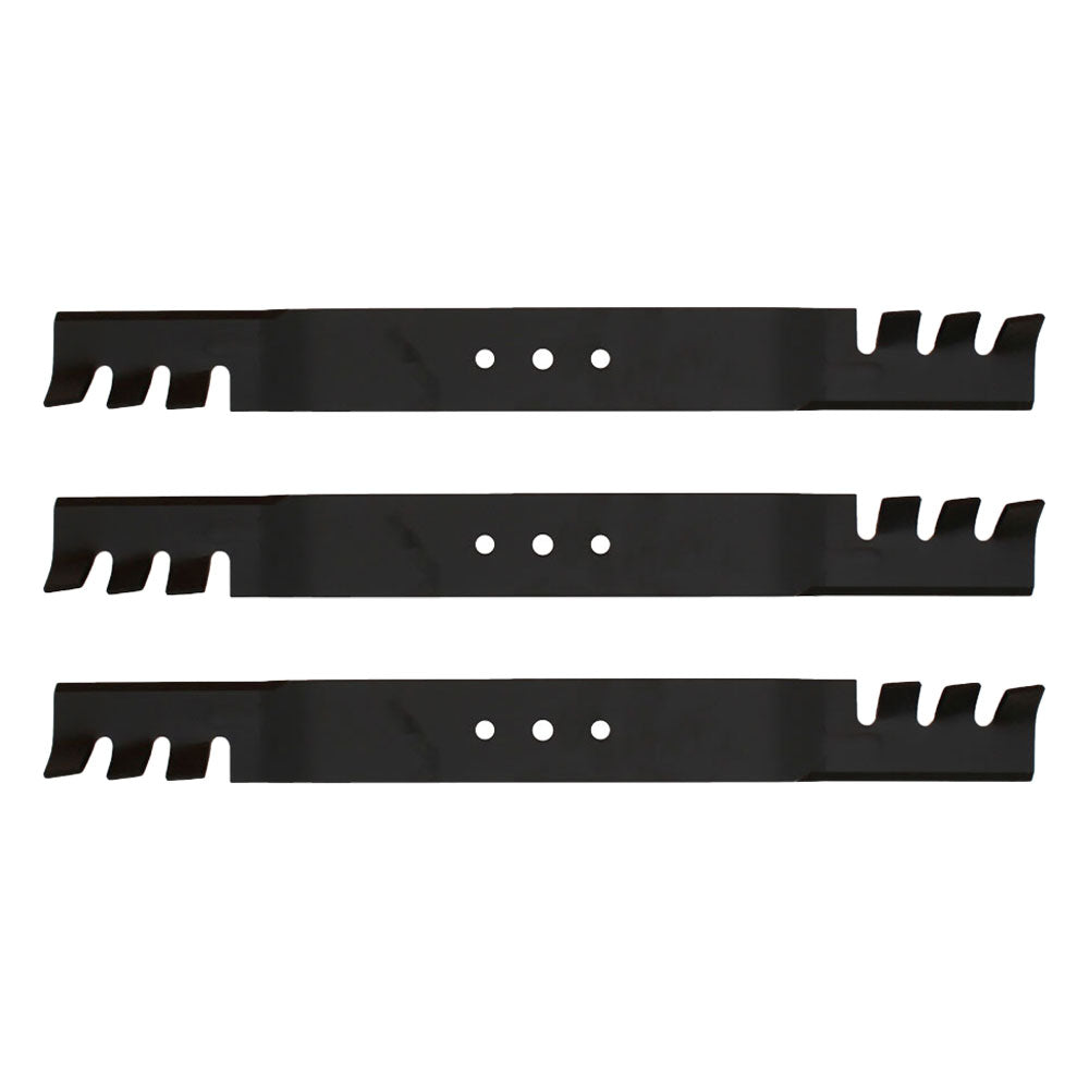 108-9764-03 Qty 3: Toothed Mulching Blade Fits Toro