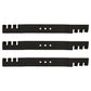 108-9764-03 Qty 3: Toothed Mulching Blade Fits Toro