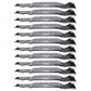 Set of 12 Aftermarket Mower Blades Fits Cub Cadet RZT54 54" 742-0677 942-0677