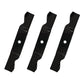 112-0931 Qty 3: 54" Deck Mower Blade Fits Toro 14AK81RK544 14AK81RK744 GT2300