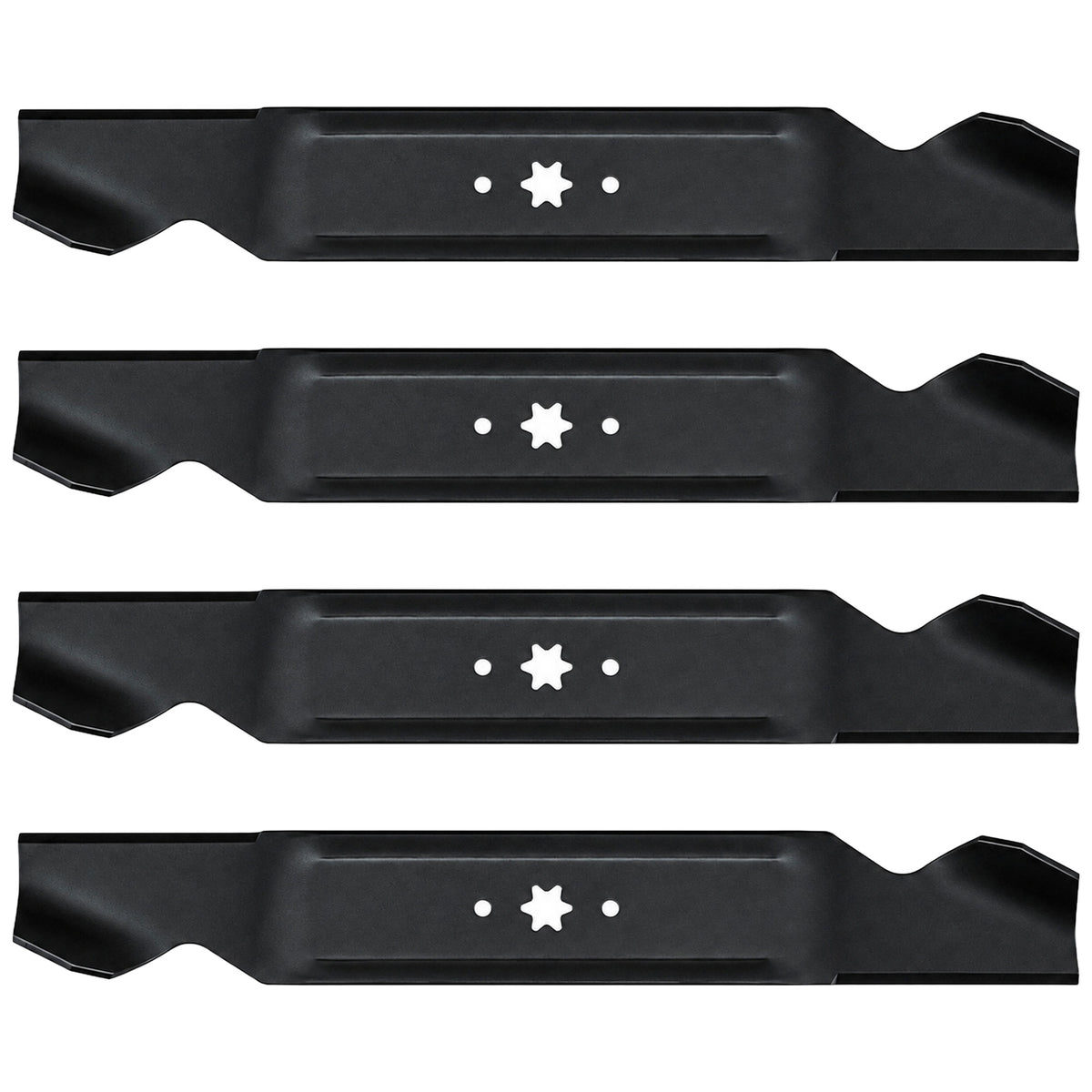 LAB50-0093_x4 Qty 4: Hi Lift Standard Mower Blade Fits Huskee