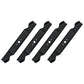 LAB50-0093_x4 Qty 4: Hi Lift Standard Mower Blade Fits Murray 13AM775S058