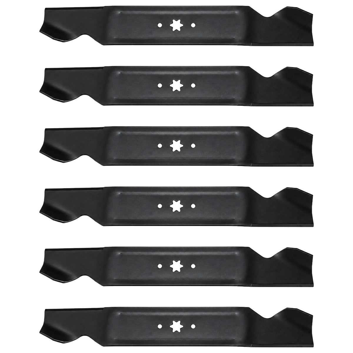 LAB50-0093_x6 Qty 6: Hi Lift Standard Mower Blade  Fits Murray 13AM775S058