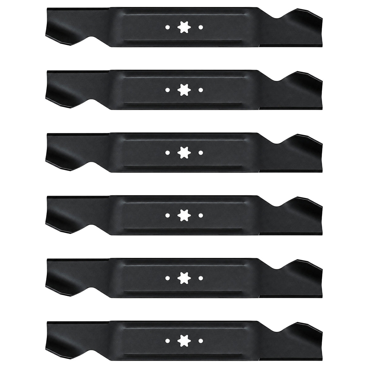 742-04308 Qty 6: Hi Lift Standard Mower Blade  Fits Cub Cadet
