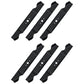 LAB50-0093_x6 Qty 6: Hi Lift Standard Mower Blade  Fits Murray 13AM775S058