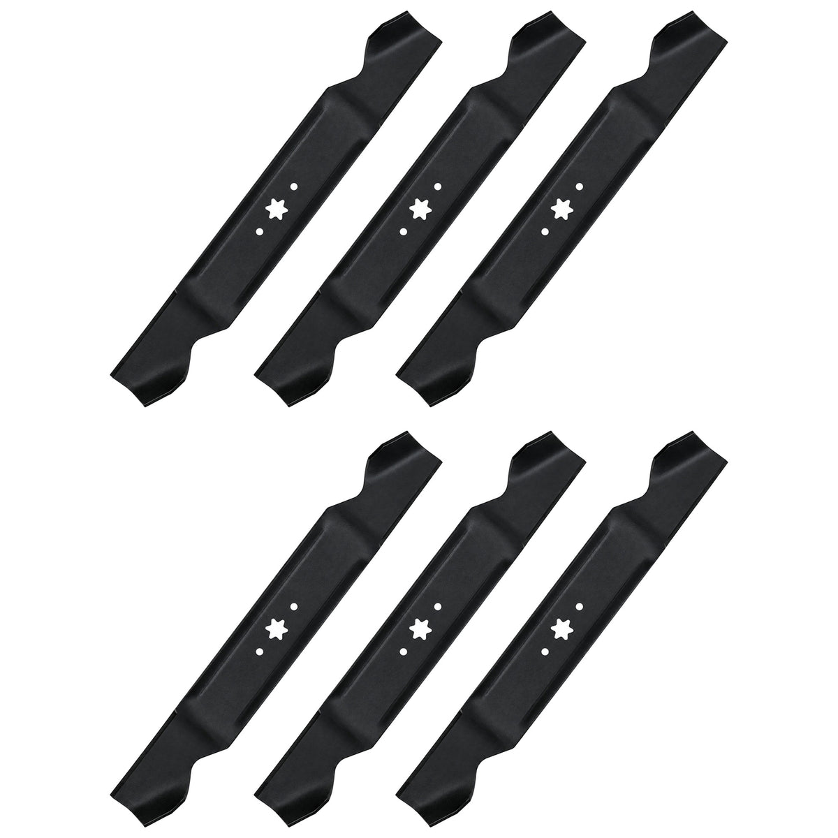 Qty 6: Hi Lift Standard Mower Blade  Fits Cub Cadet Replaces 742-04308