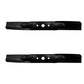 (2) 942-04308 Blades Fits Troy Bilt Bronco Pony Colt XP Mowers W 42" Deck