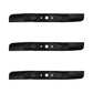 Three (3) 42" Deck Mower Blades Fits Toro Model LX 330-872 742-04308