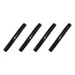 4 XHT HD Blades Fits Troy Bil Pony Bronco Colt XP Mowers 942-04308 With 42" Deck