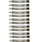 12 PK. Medium Lift Mulching Blades Fits Husqvarna 46" Mowers GTH225 YT180
