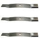 3 Blades fit Fits John Deere M128485 M131958 M144196 M163983 TCU15881 60" Cut