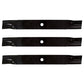 3Pk 12643 High Lift Blades Fits John Deere TCU15882