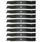 Qty. 9: High Lift Mower Blades Fits John Deere Replaces AM102402