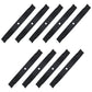 Qty. 9: High Lift Mower Blades Fits John Deere Replaces AM102402