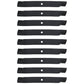 Qty. 9: High Lift Mower Blades Fits John Deere Replaces AM102402