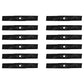 AM141907 Qty 12: 48C Mower Blade
 Fits John Deere 335 345