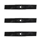 3PK Oregon Blades Fits John Deere 48" GT225 GT235 GT245 GX255 GX325 GX335 GX345