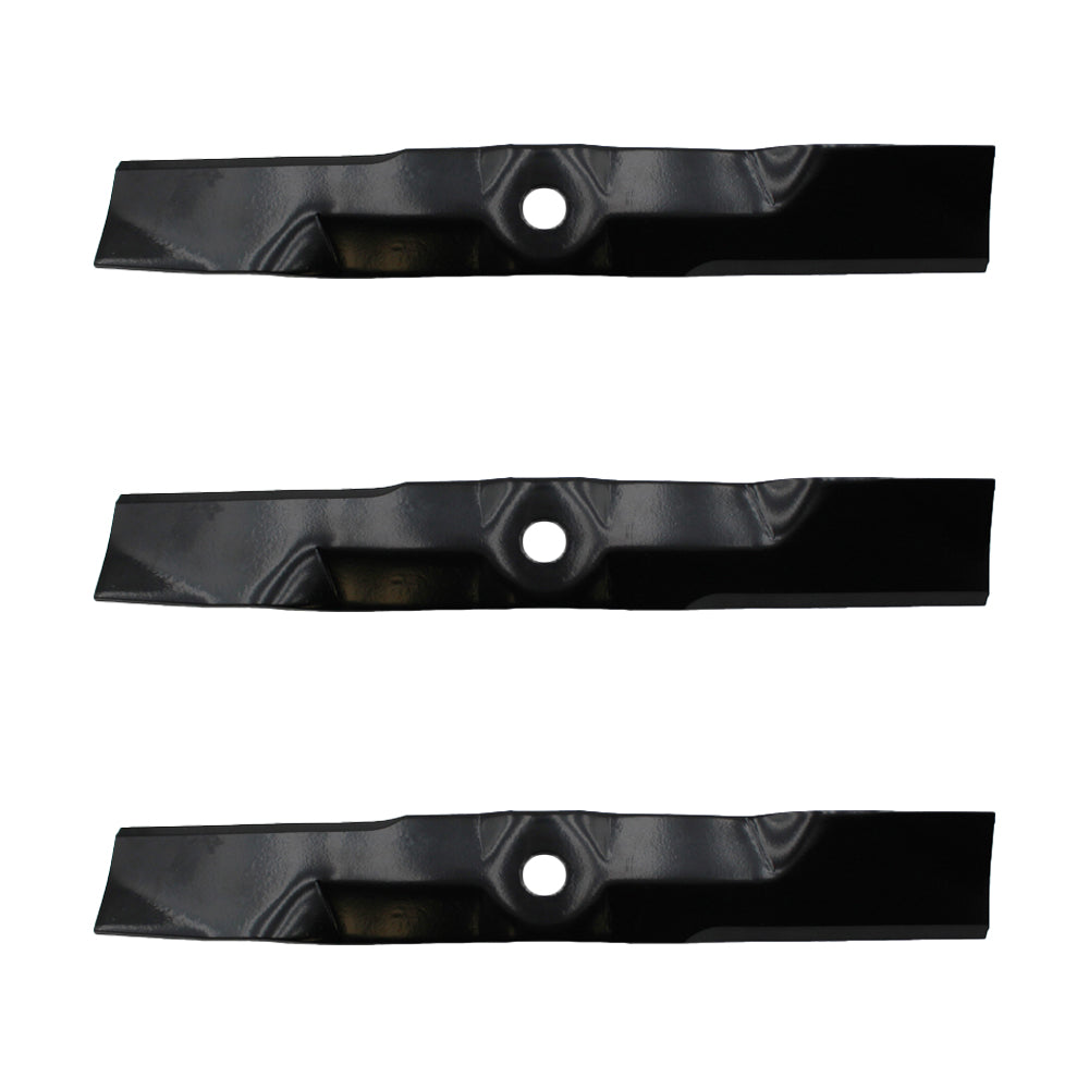 3 Pack Lawn Mower Blades 48 Cut Deck 1999 Up Fits John Deere M127500 M145476 (10