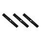 Set of 3 heavy duty XHT mower blades to fit Fits John Deere 48" M145476