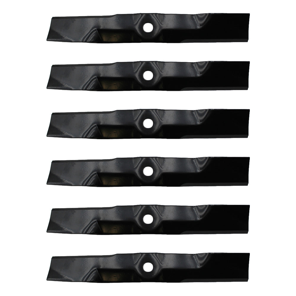 AM141907 Qty 6: 48C Mower Blade
 Fits John Deere 335 345