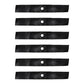 AM141907 Qty 6: 48C Mower Blade
 Fits John Deere 335 345