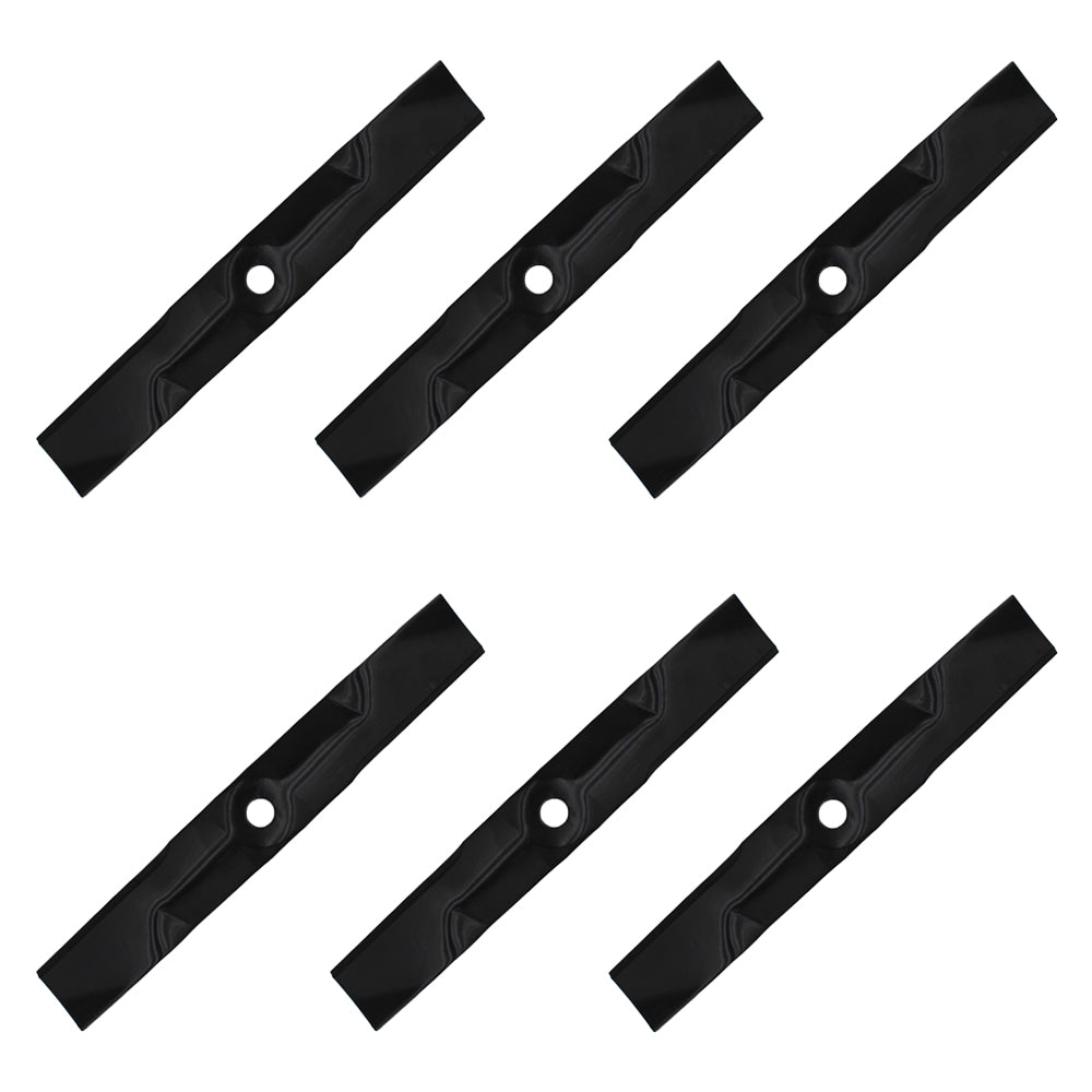6PK Blades Fits John Deere 48" LX279 LX280 LX288 LX289 SST18 X300 X320