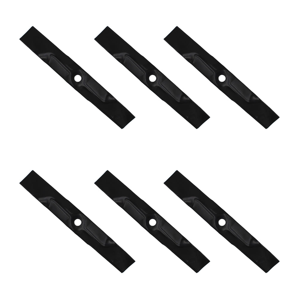 AM141907 Qty 6: 48C Mower Blade
 Fits John Deere 335 345