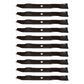 LAB50-0104_x10 Qty 10: Mulching Lawn Mower Blade
 Fits John Deere LT150