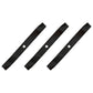 LAB50-0104_x3 Qty 3: Mulching Lawn Mower Blade Fits John Deere LT150