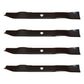 Qty 4: Mulching Lawn Mower Blade Fits MTD Replaces 742-025040-637